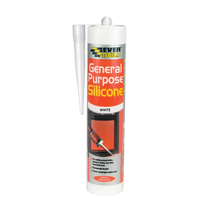 Everbuild General Purpose Silicone Sealant - Image 1