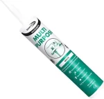 BondIt Grey Multimate Silicone Sealant Multi Purpose Sealing Kitchen Bathroom